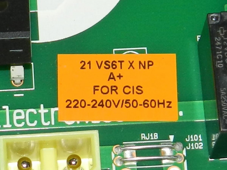 EBR32965174 - Модуль управления 21VS6T X NP A+ FOR CIS (силовая плата) холодильника LG